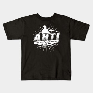 Best Finnish Janitor Emblem Kids T-Shirt